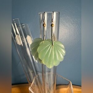 Vintage leaves earrings